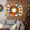 Matte Horizontal Poster - Unity Mandala Folk Art (10×8 &......