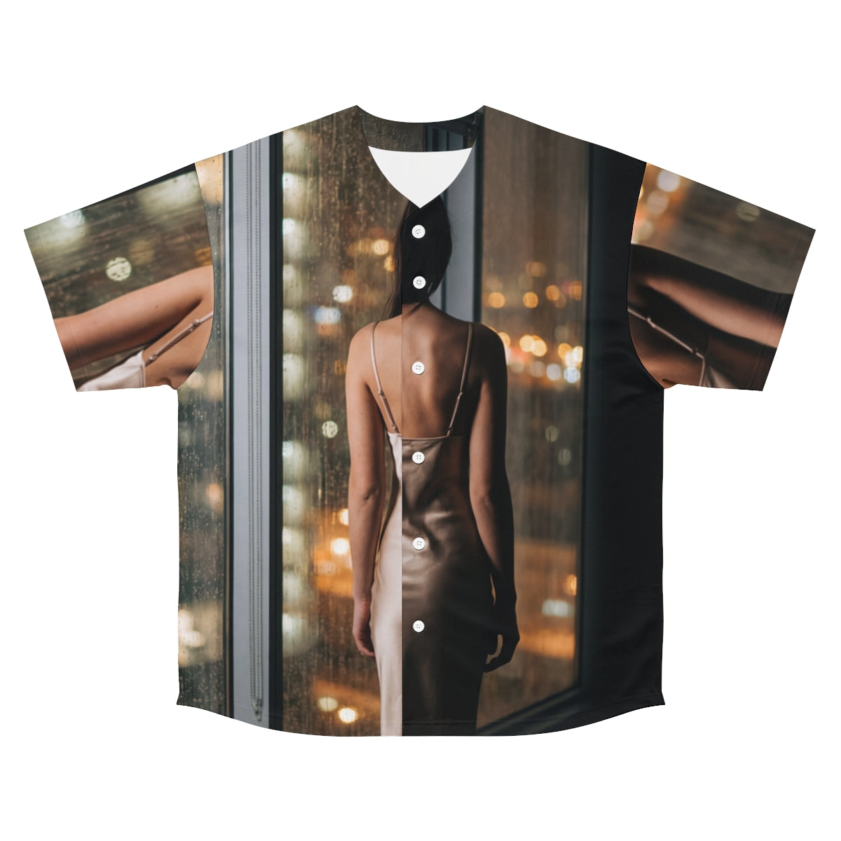 Men's Baseball Jersey - Field Glow Vibe