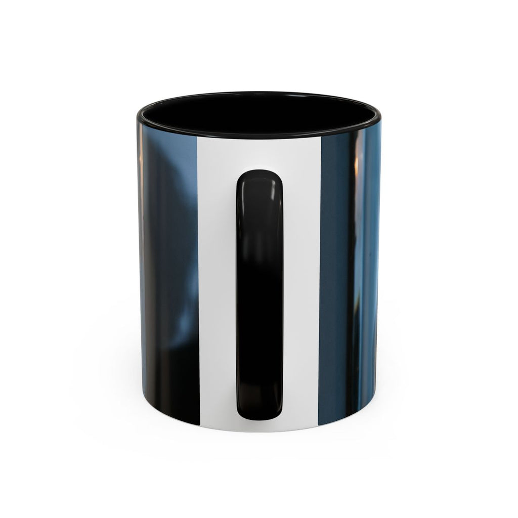 Midnight Shadow Accent Coffee Mug - Moody Aesthetic |...