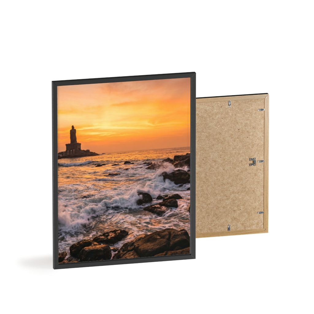 Framed Poster - Golden Hour Horizon