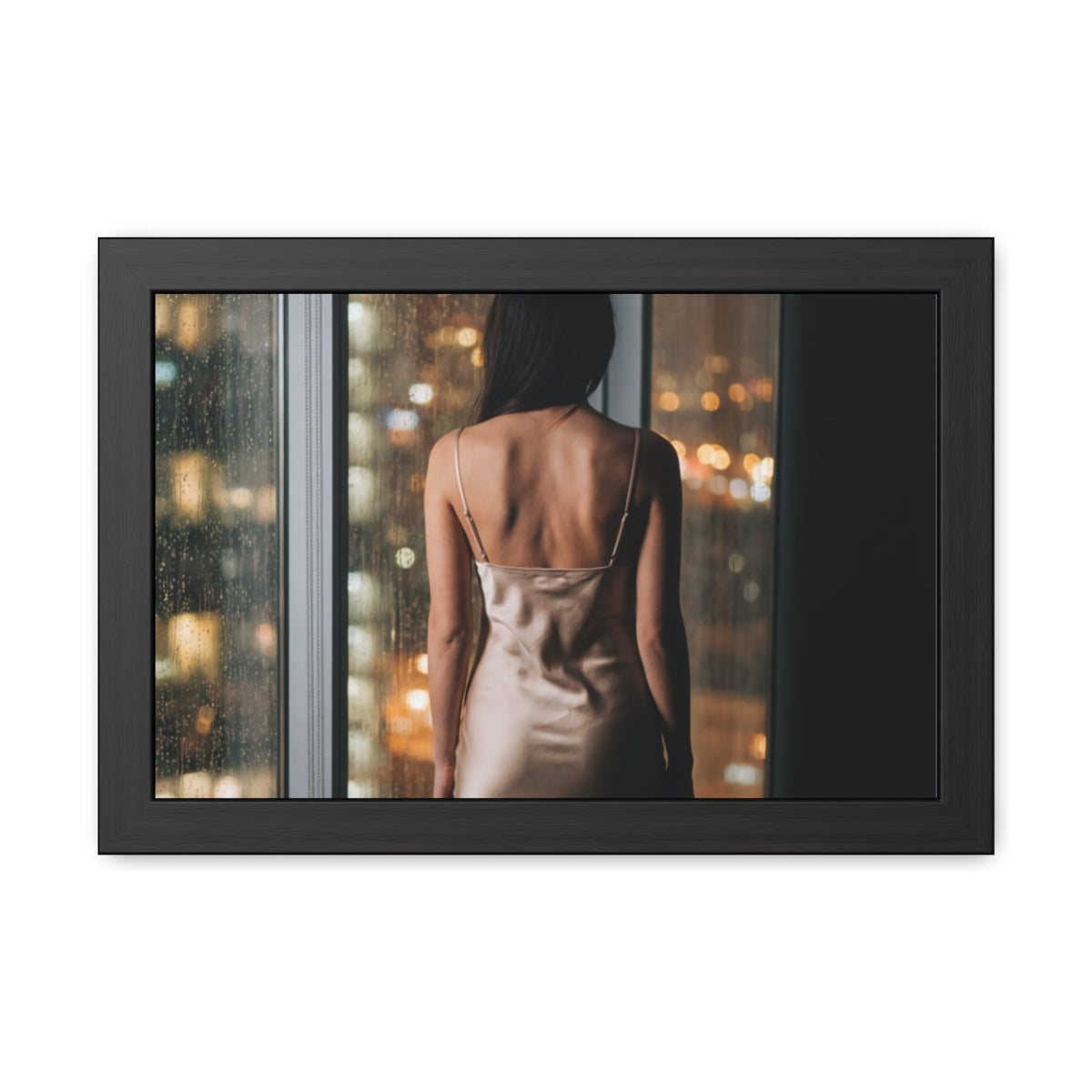 Framed Posters - Urban Solitude — Landscape