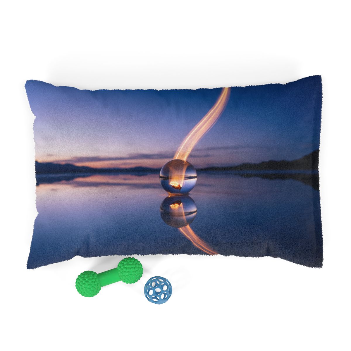 Pet Bed - Twilight Mirage Calming Pet Cushion | Echovira...