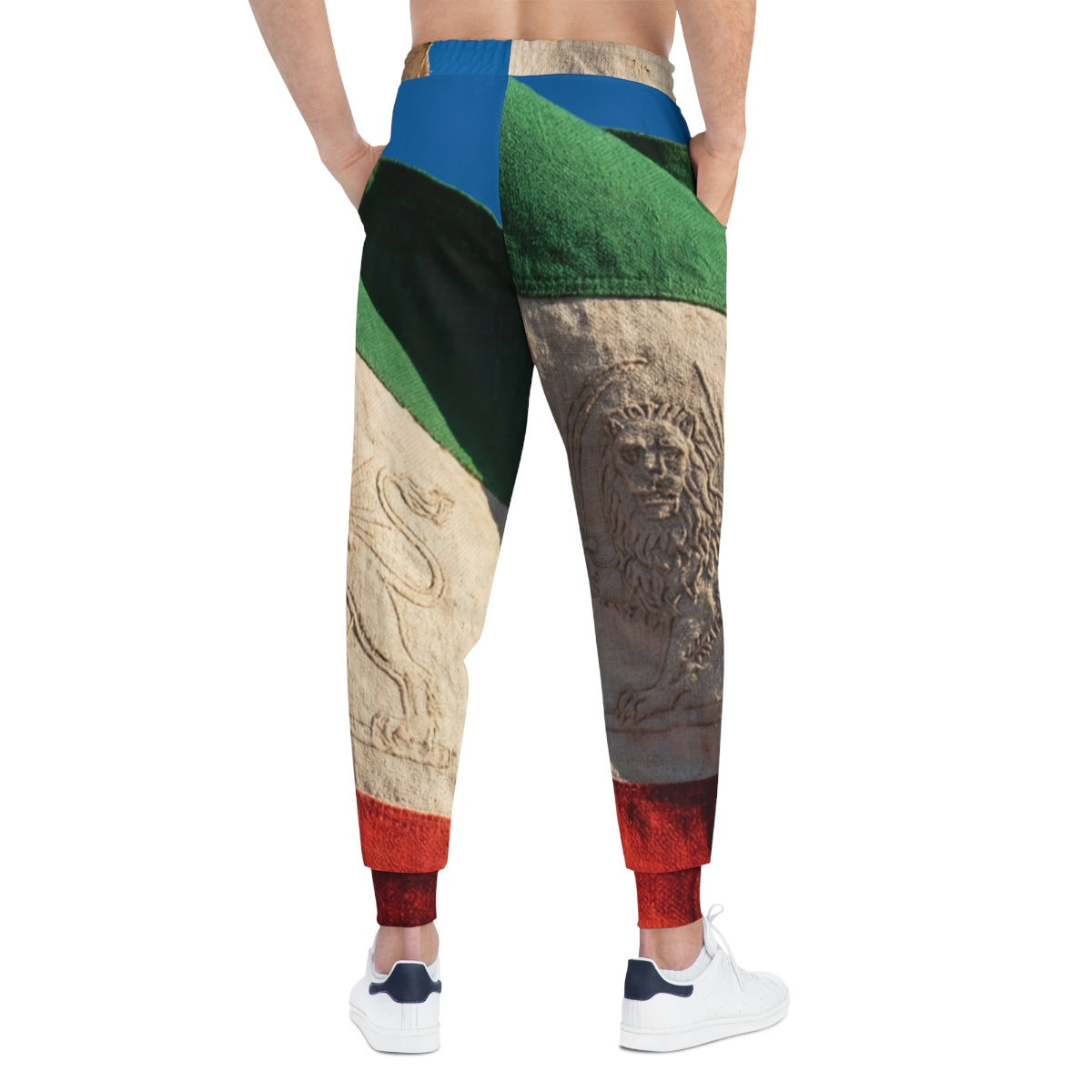 Athletic Joggers - Vintage Flag
