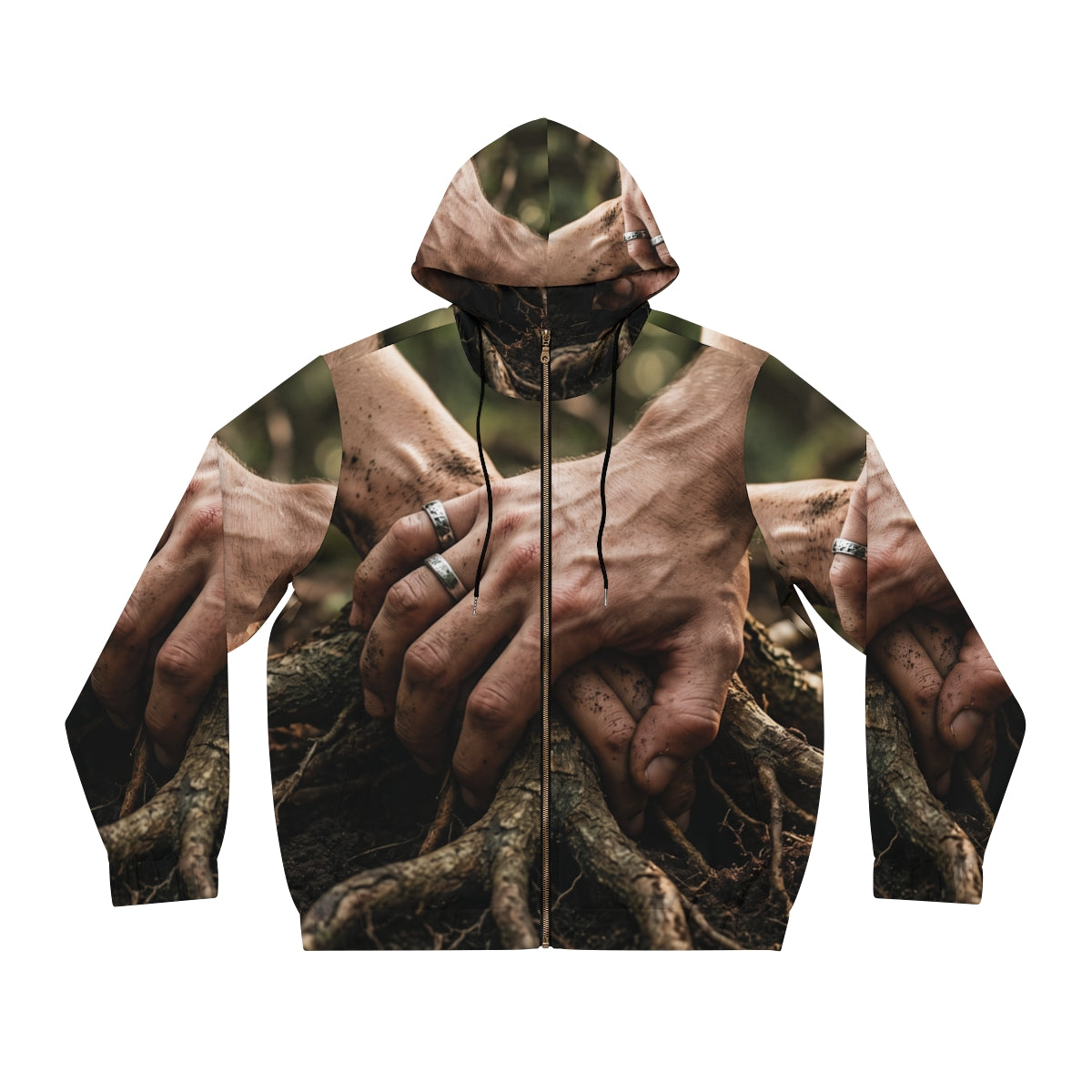 Men's Forest Roots Full-Zip Hoodie