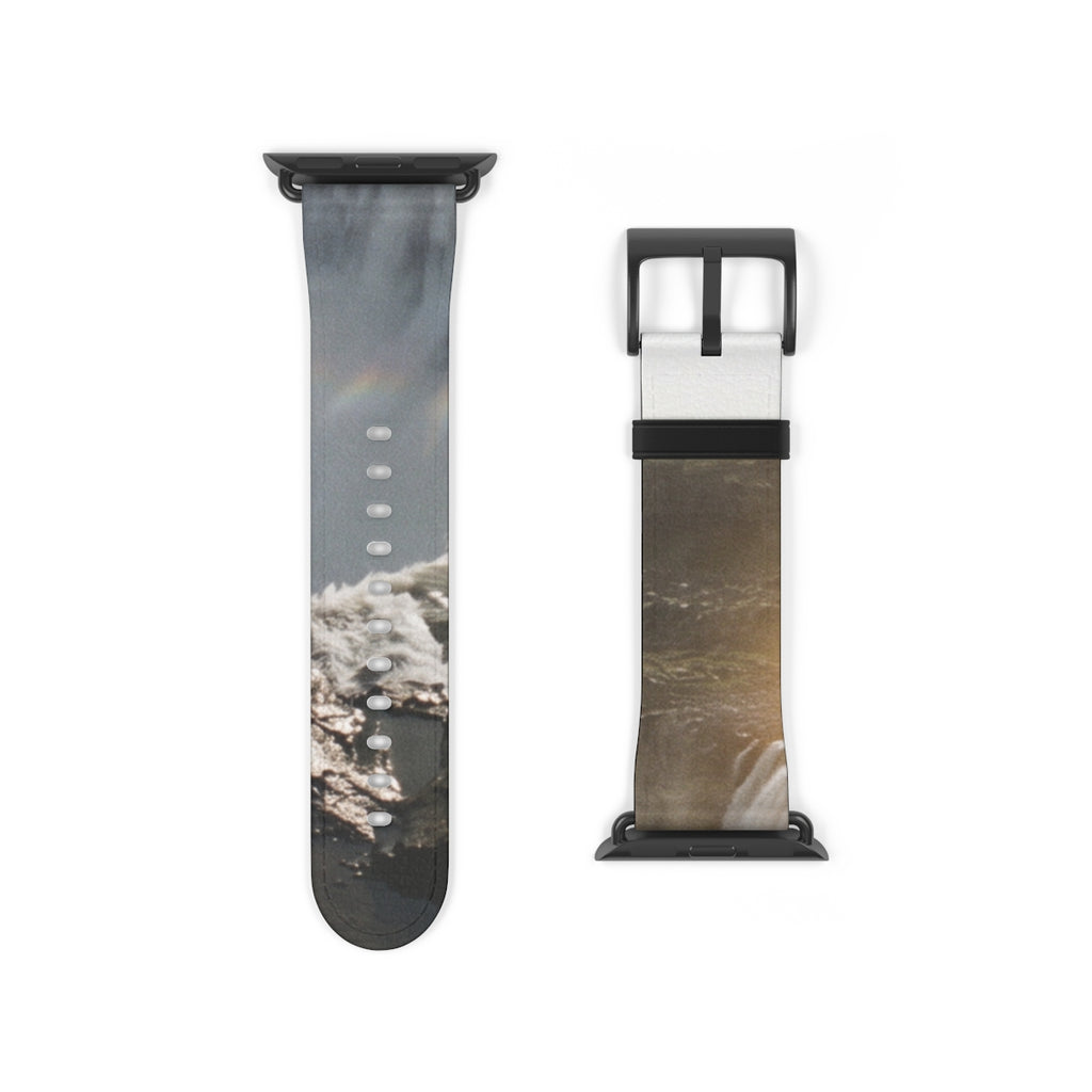 Apple Watch Band - Luminous Elements Waterfall Print |...