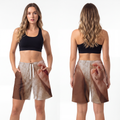 Athletic Long Shorts - Tender Newborn Hand in Soft Muslin......