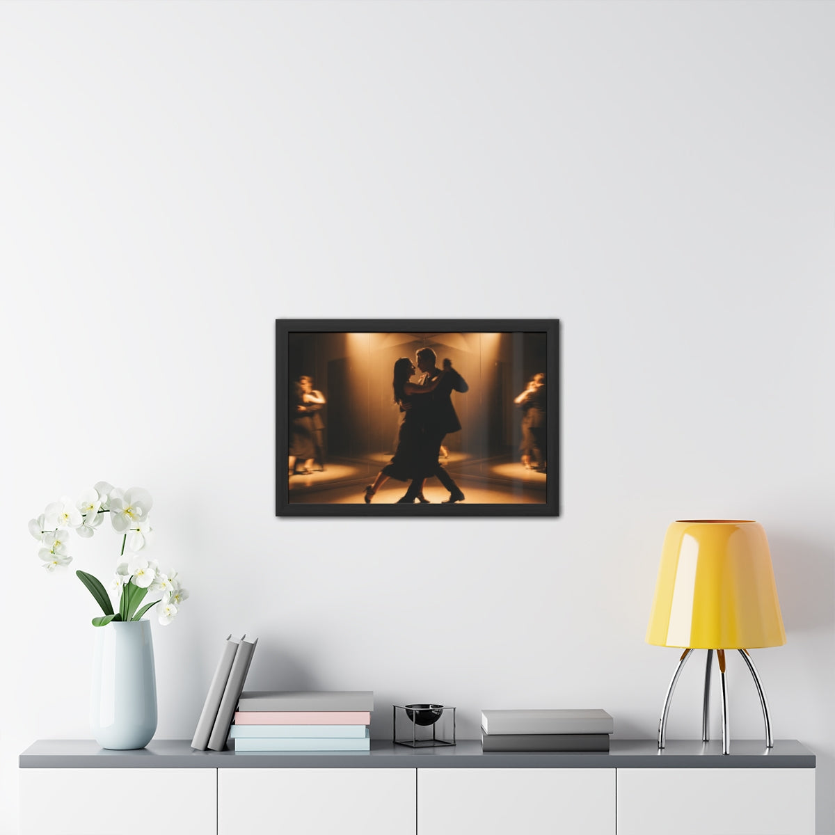 Golden Hour Tango Framed Poster — Landscape (10×8, 12×8... |...