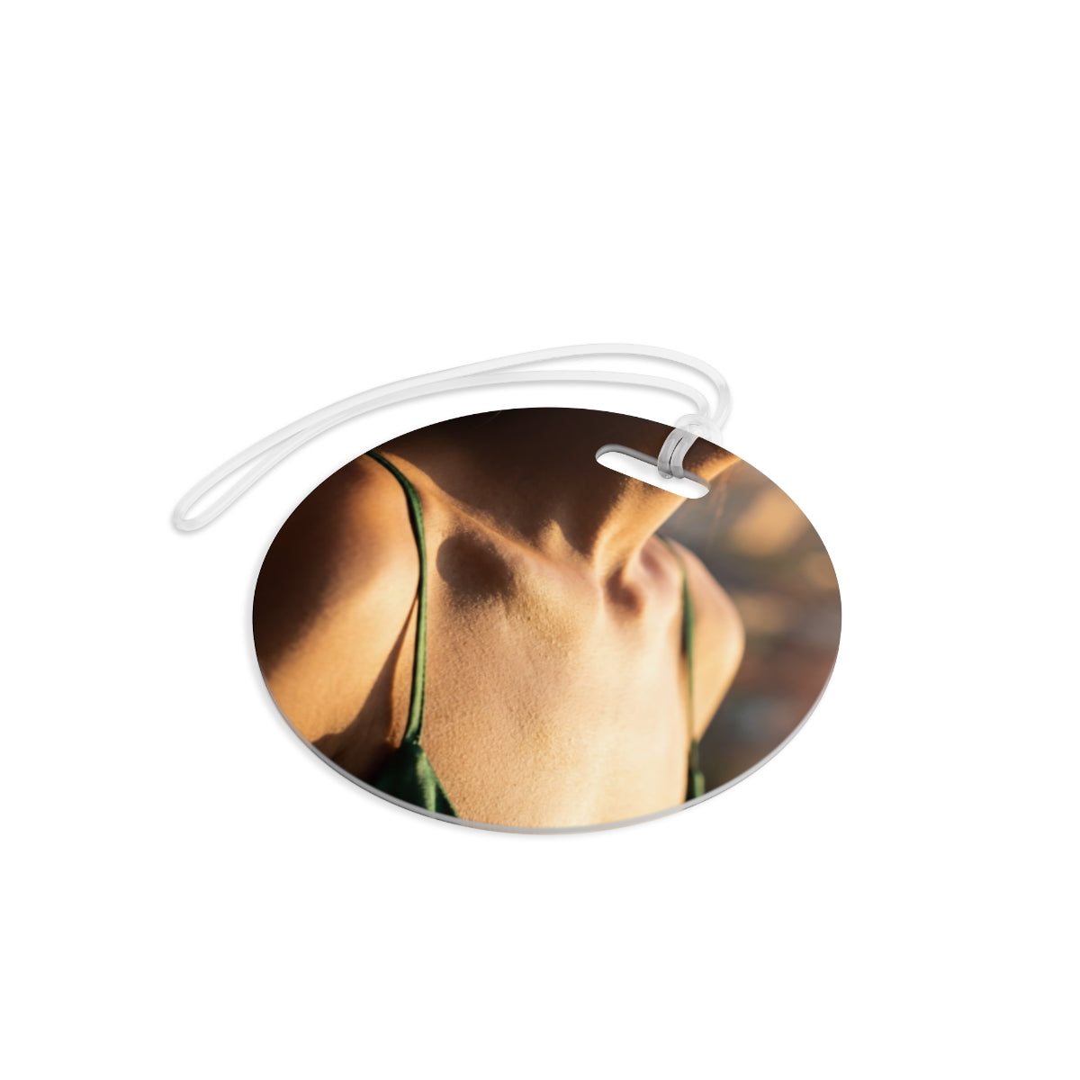 Luggage Tags - Sunlit Emerald Travel Details