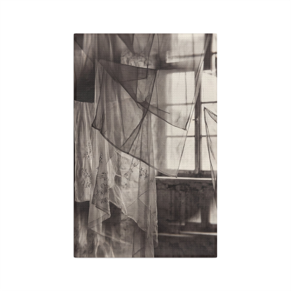 Microfiber Tea Towel - Spectral Veils | Echovira Gallery