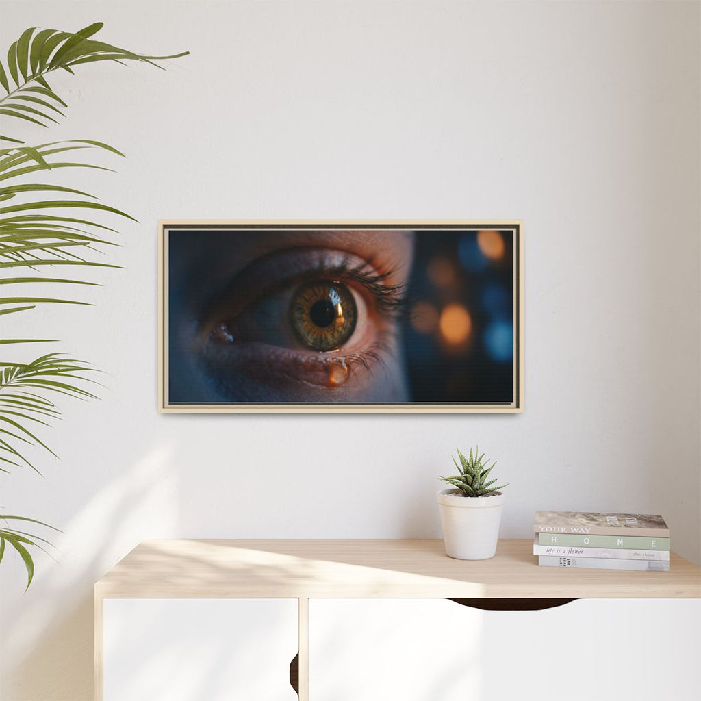 Framed Matte Canvas - Mystic Eye