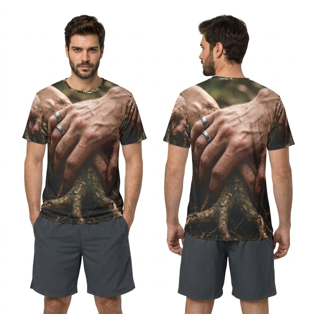 Men's Sports Jersey - Forest Roots Art