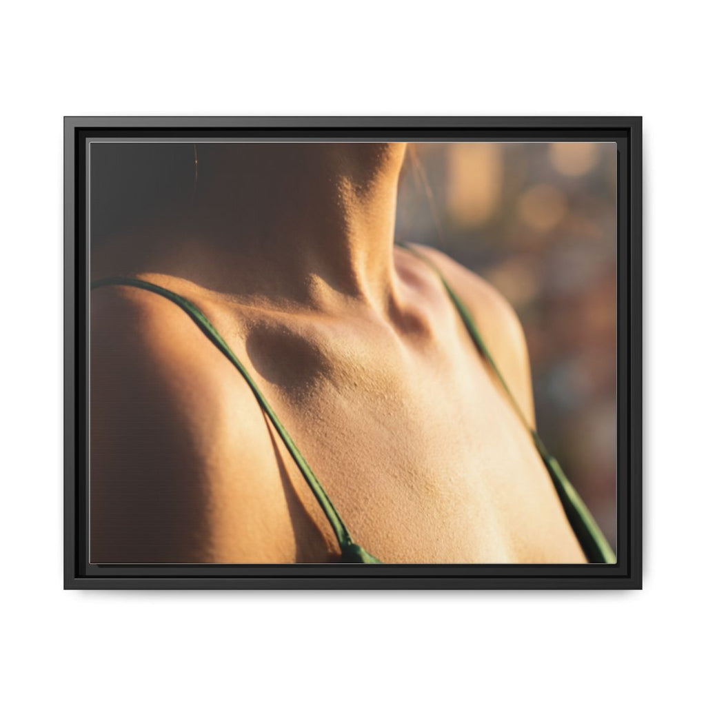 Matte Canvas Framed - Golden Hour Portrait