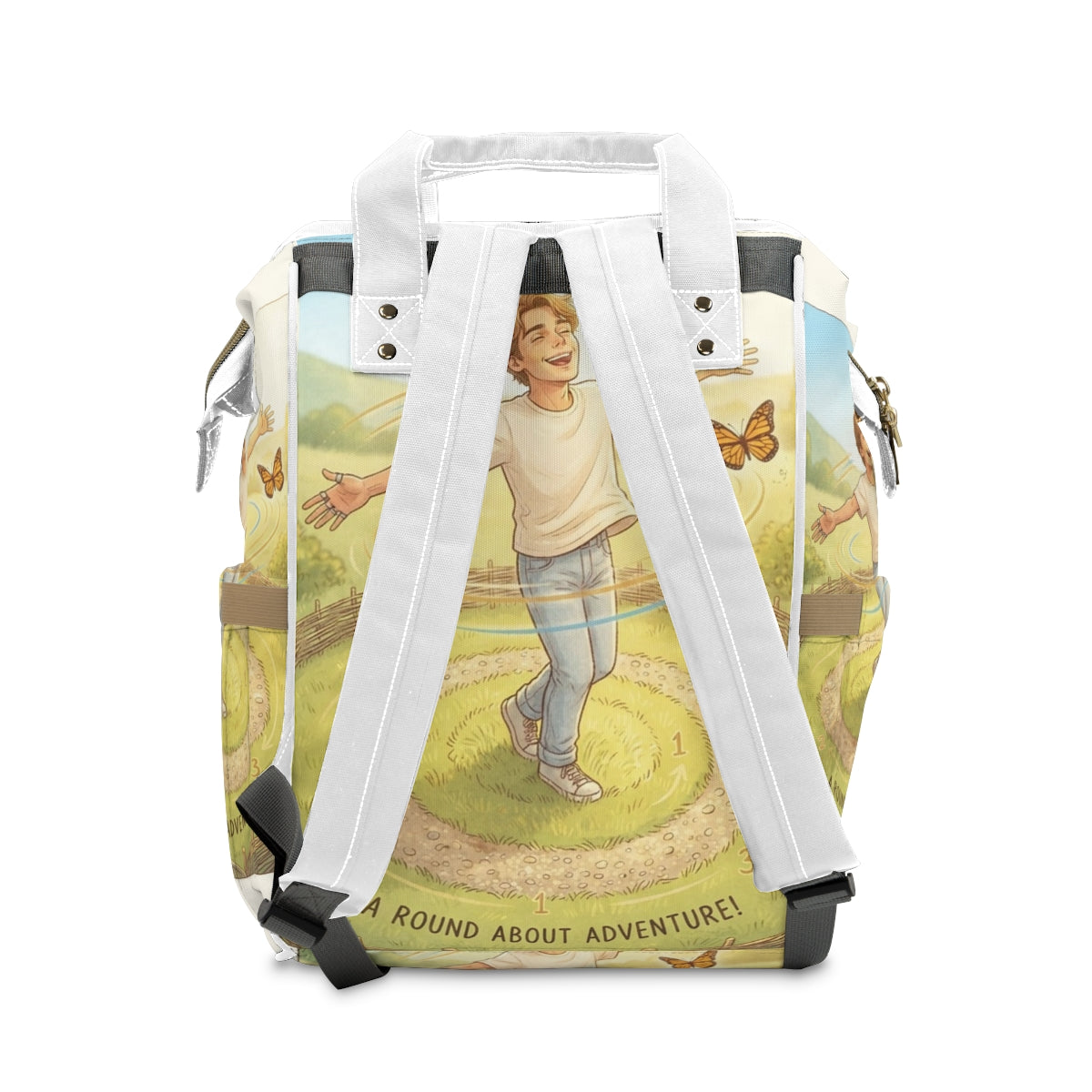 Diaper Backpack - Meadow Adventure Labyrinth | Echovira...