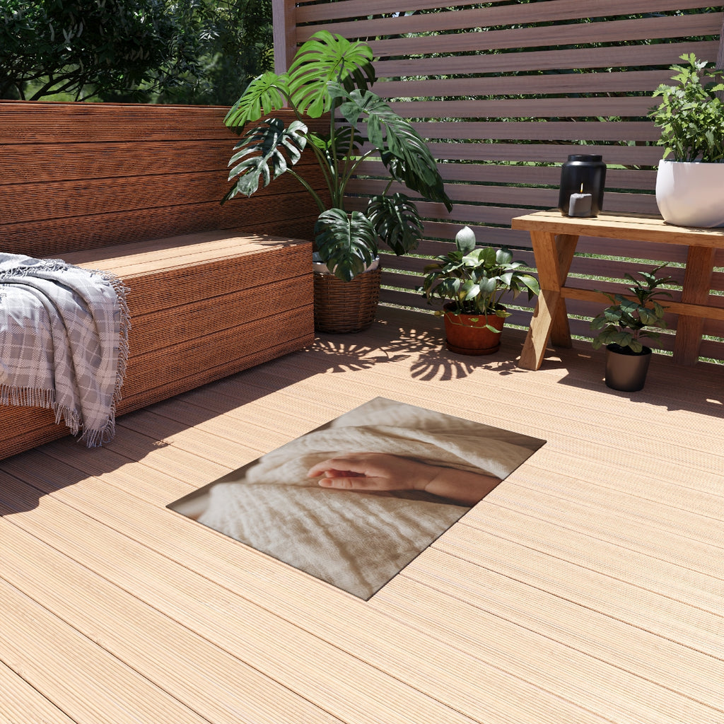 Outdoor Rug - Warm Minimalist Patio