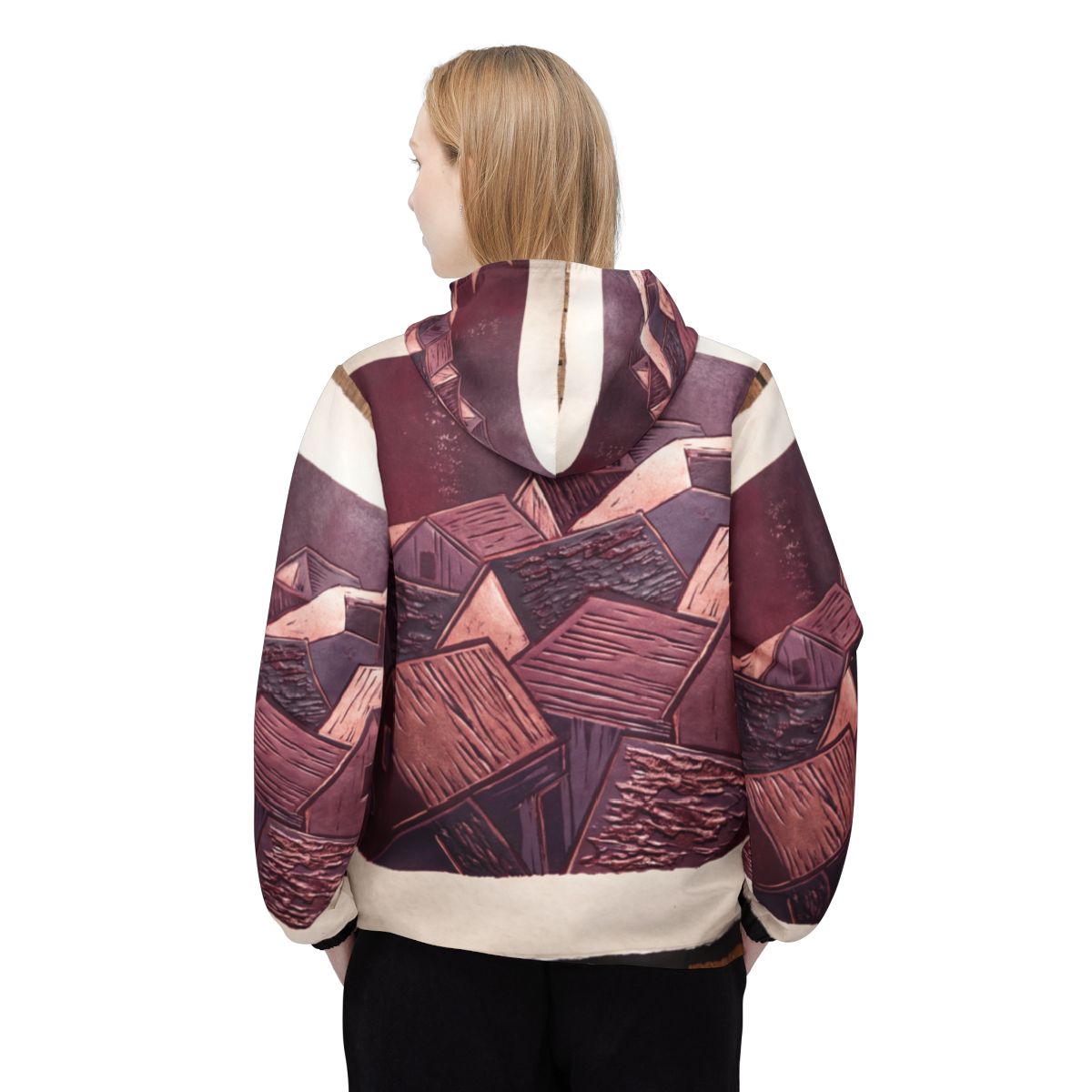 Unisex Windbreaker Jacket - Gravity Toward the High Ground...