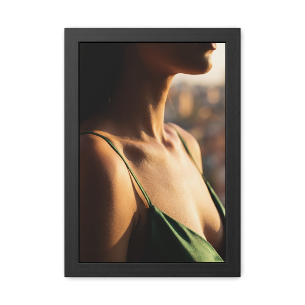 Framed Poster - Sunlit Muse Gallery Art