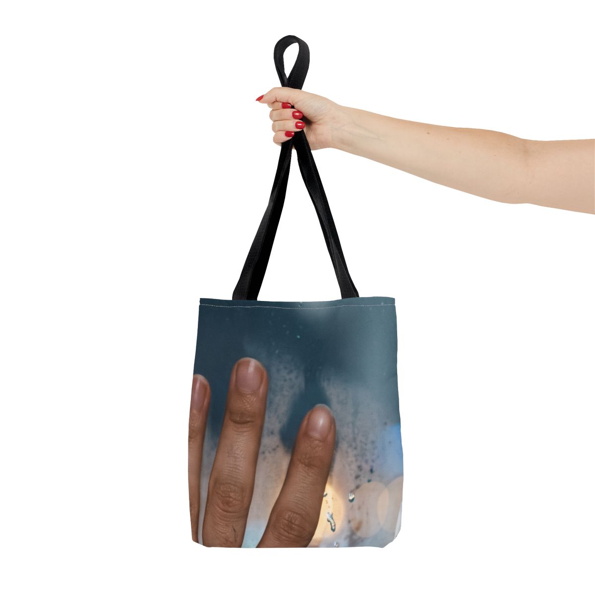 Rainy City Window Tote Bag
