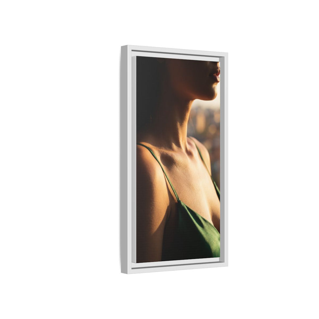 Framed Matte Canvas - Sunlit Muse