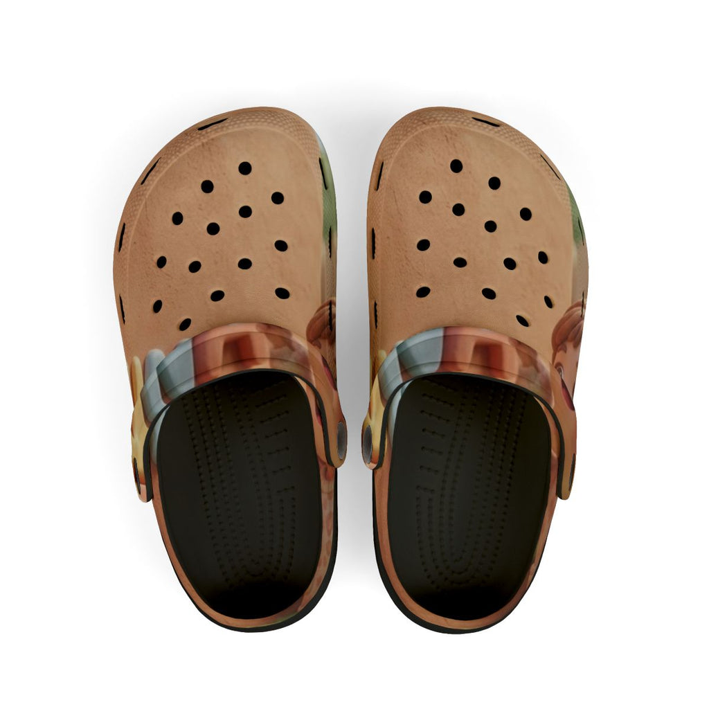 Kid's Foam Clogs - Luna Clay Sunshine Garden | Echovira...