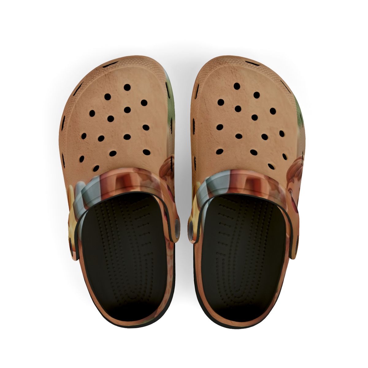 Kid's Foam Clogs - Luna Clay Sunshine Garden | Echovira...