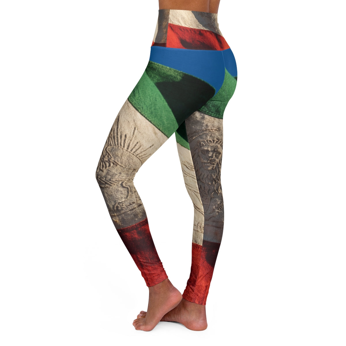Yoga Leggings - Persian Flag