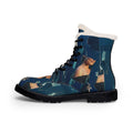 Botas para hombre con arte de espejos rotos