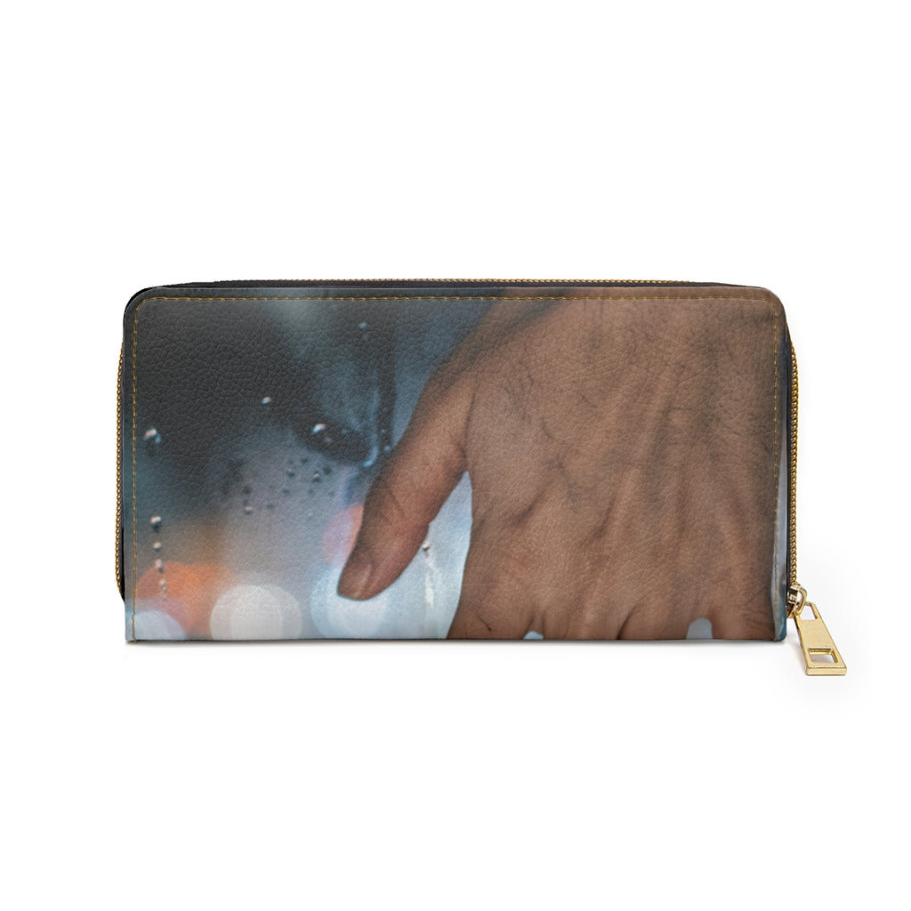 Rainy City Window Zipper Wallet