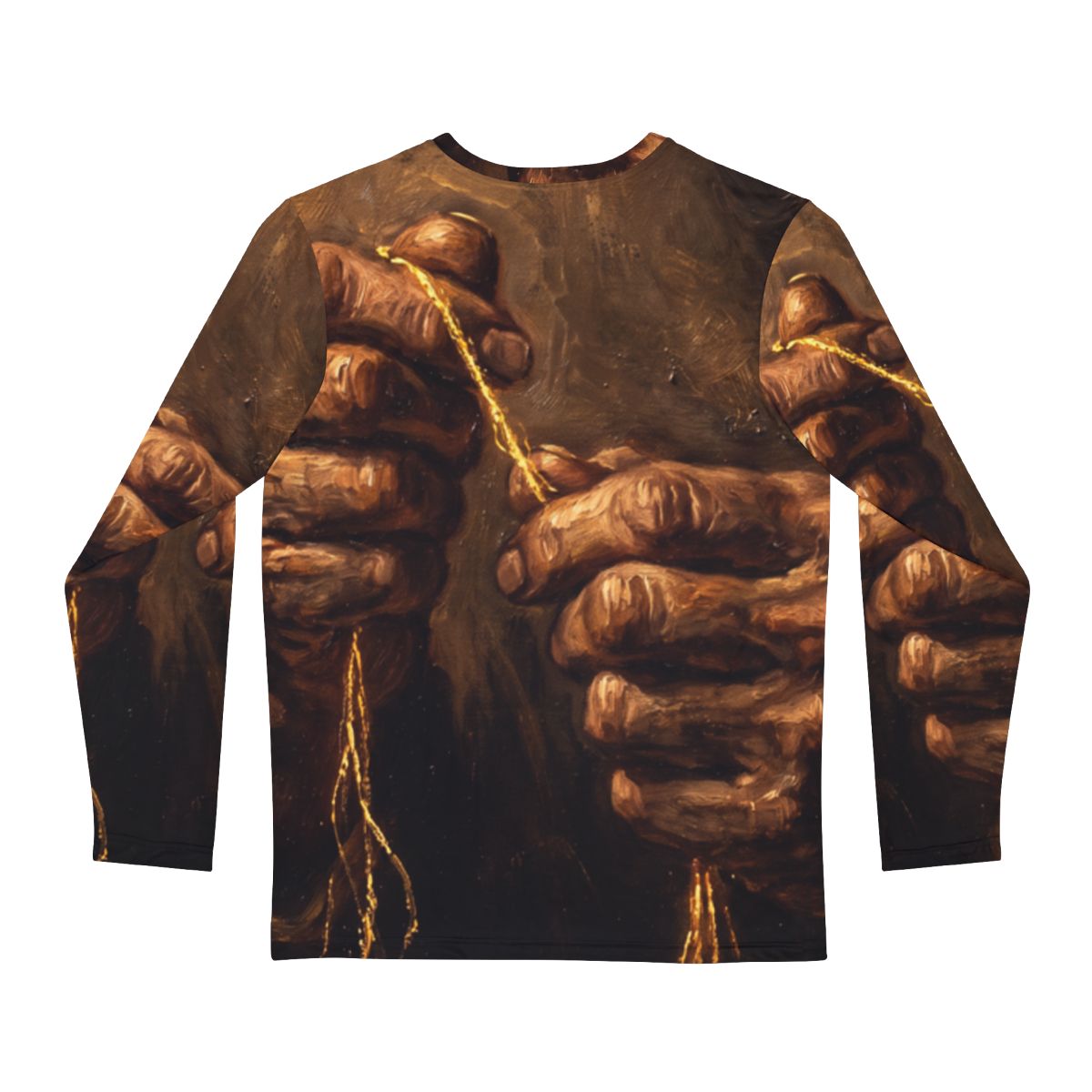 Men's Long Sleeve Shirt - Threads of Fate | Echovira Gallery