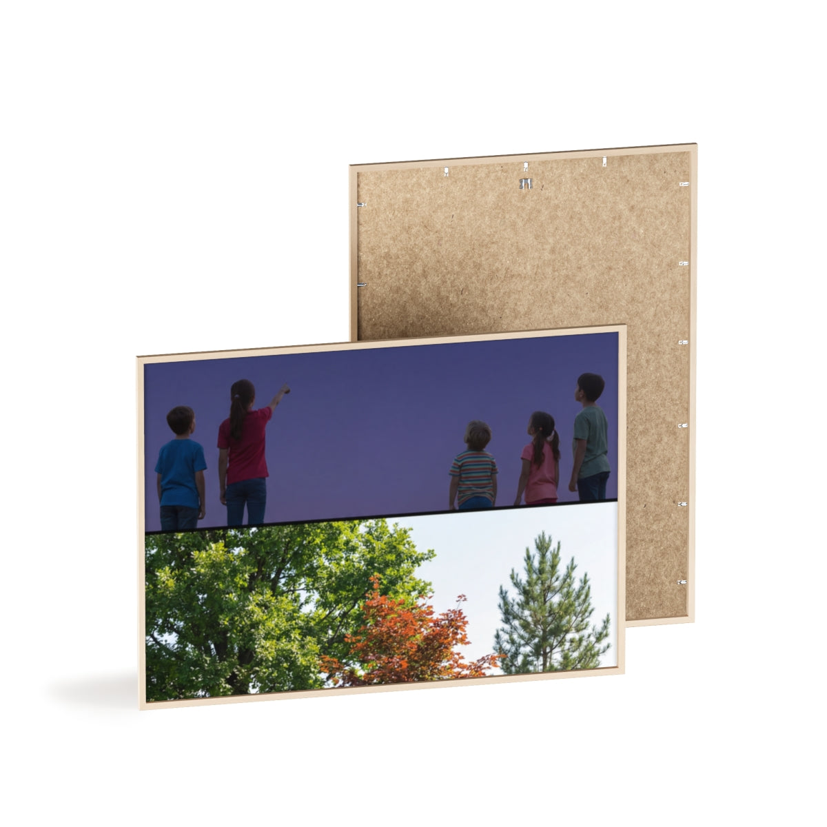 Posters with Wooden Frame - Woodland Explorer