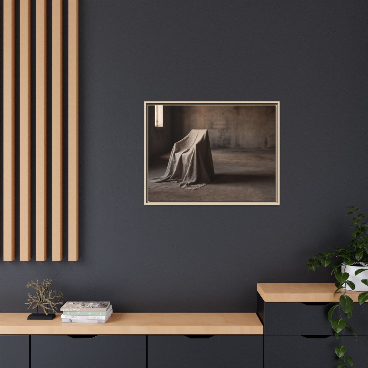 Framed Matte Canvas - Echoes of Calm