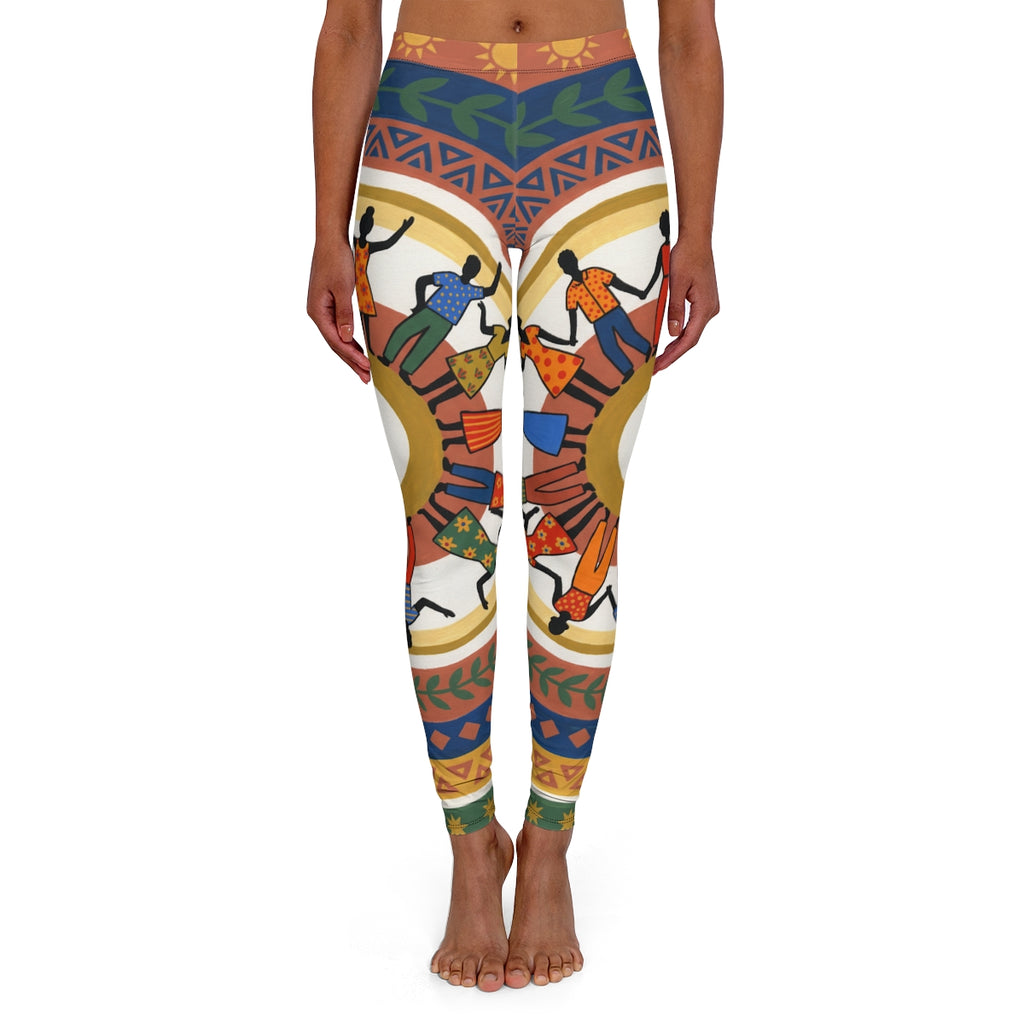 Women's Spandex Leggings - Unity Mandala Art | Echovira...