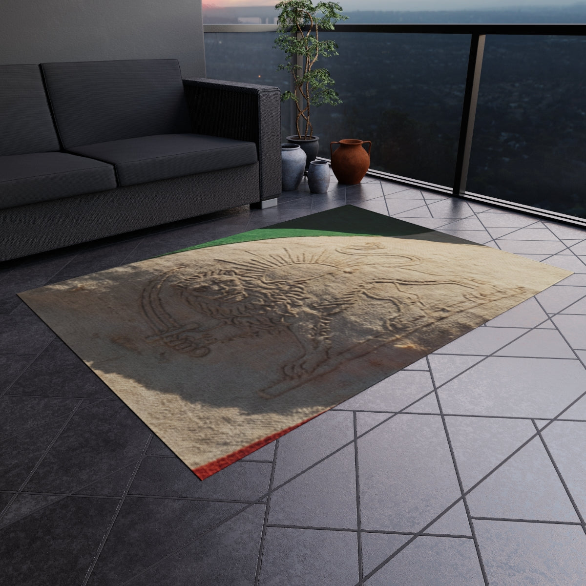 Outdoor Rug - Distressed Heritage