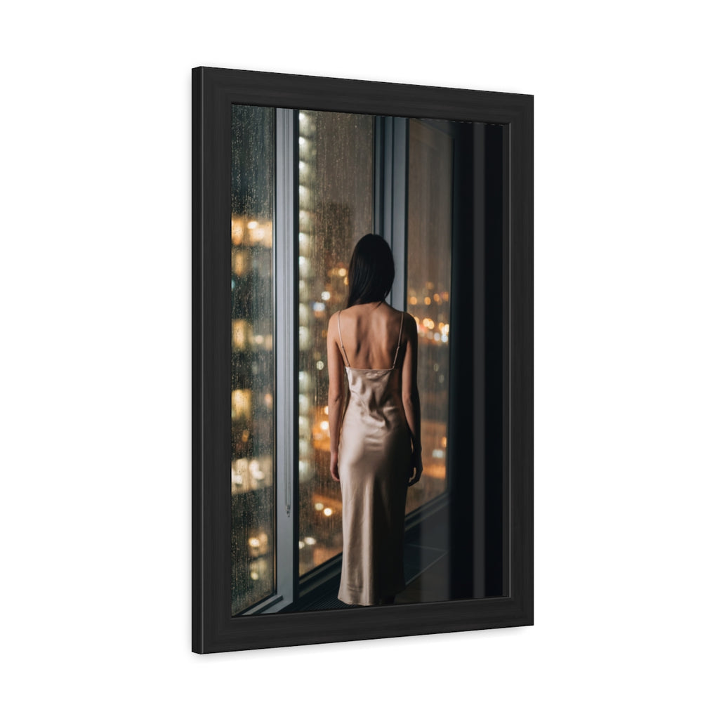 Framed Posters - Urban Solitude — Portrait