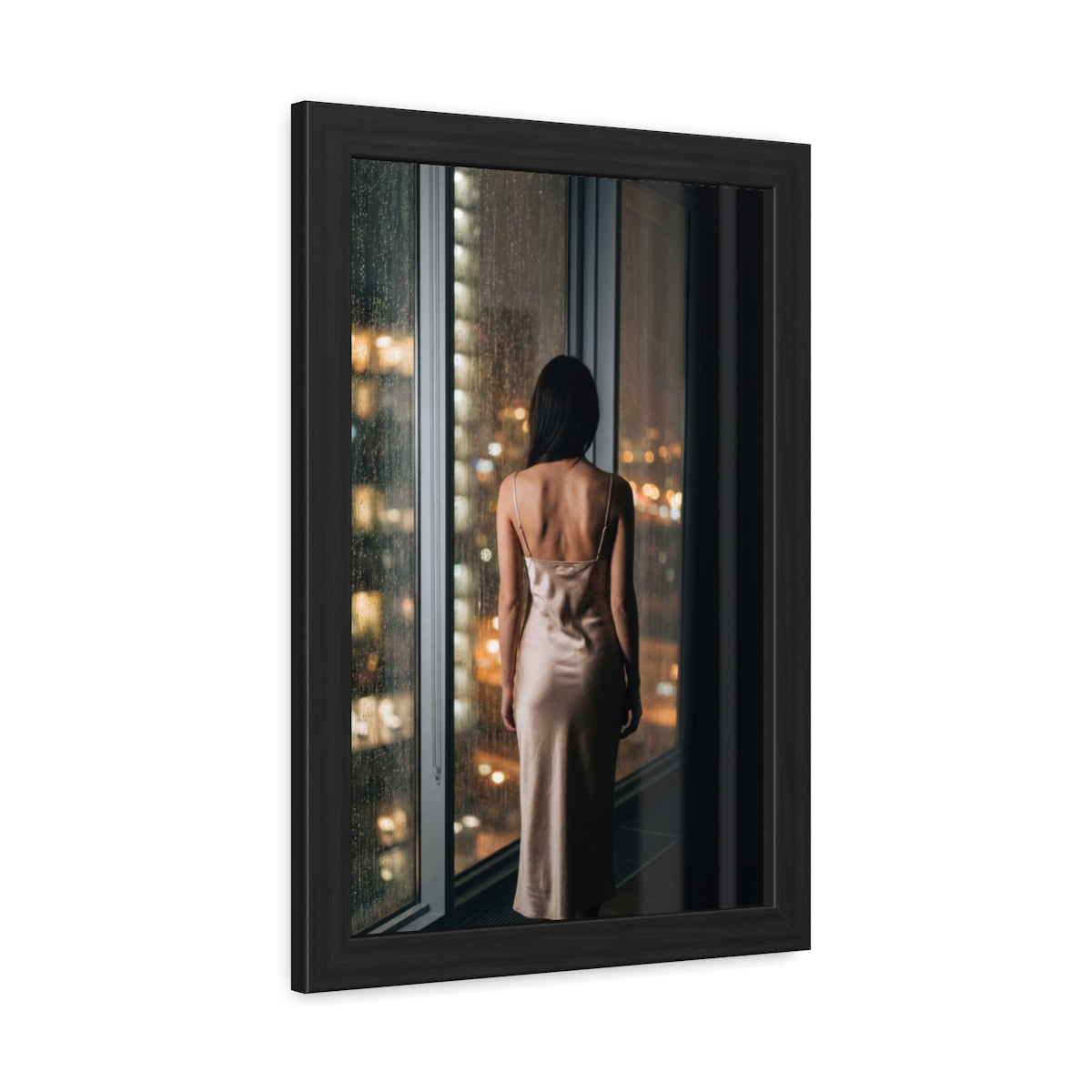 Framed Posters - Urban Solitude — Portrait