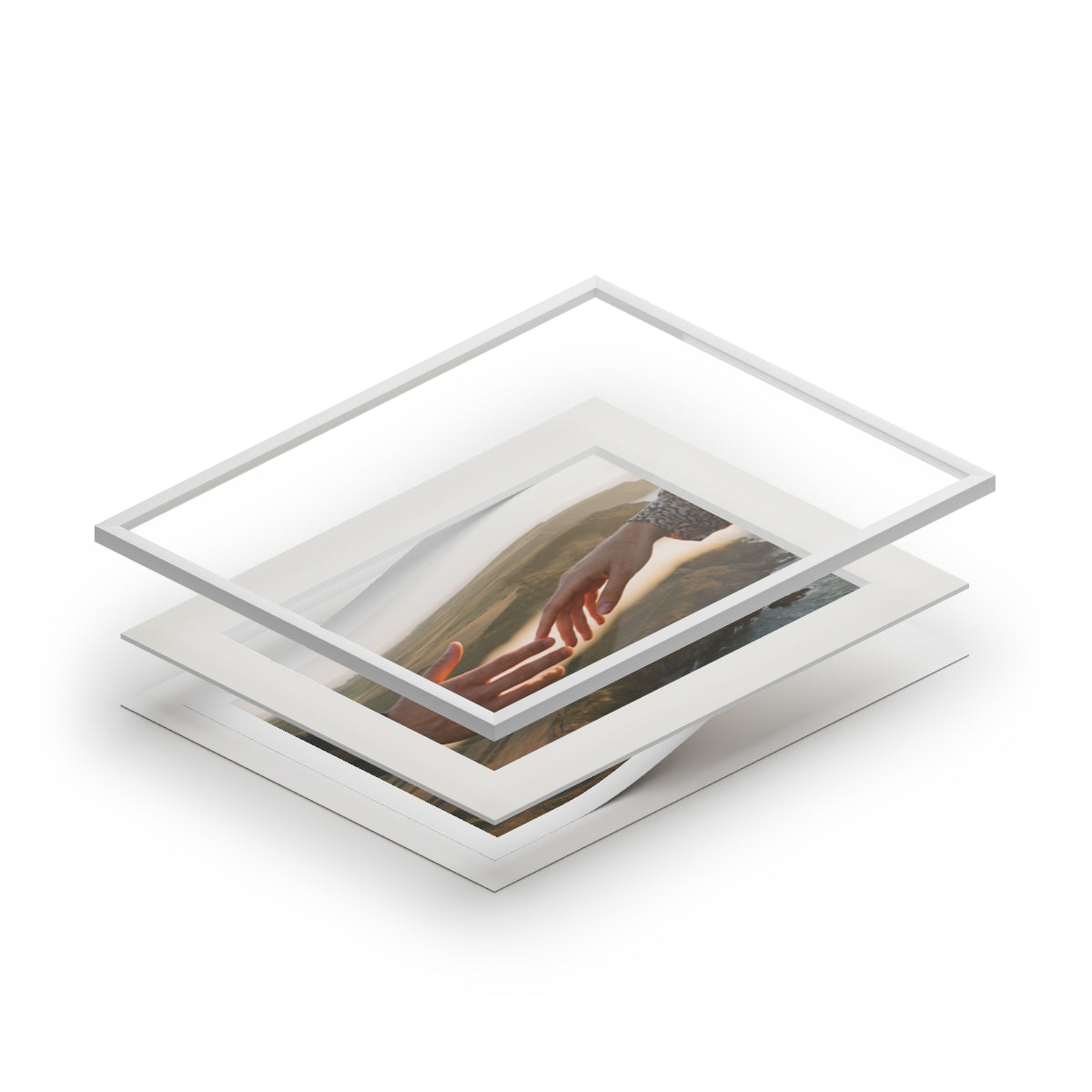 Fine Art Prints - The Infinite Touch | Ethereal Coastal Art...