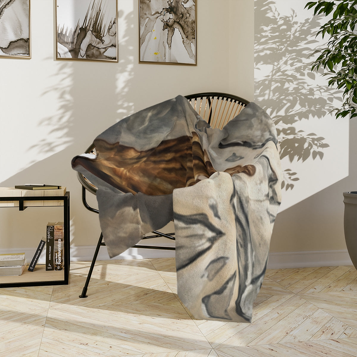 Velveteen Blanket - Baroque Radiance | Echovira Gallery