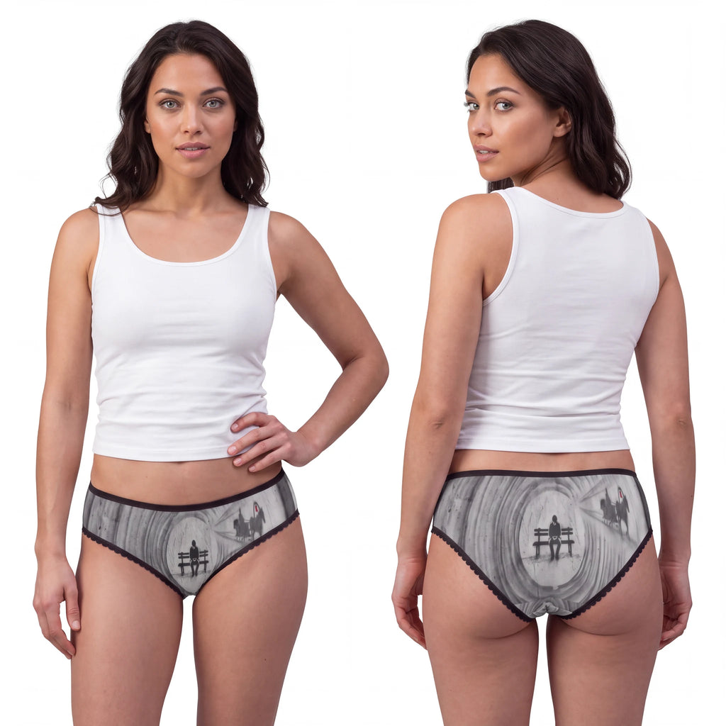 Women's Briefs Urban Street Art Print