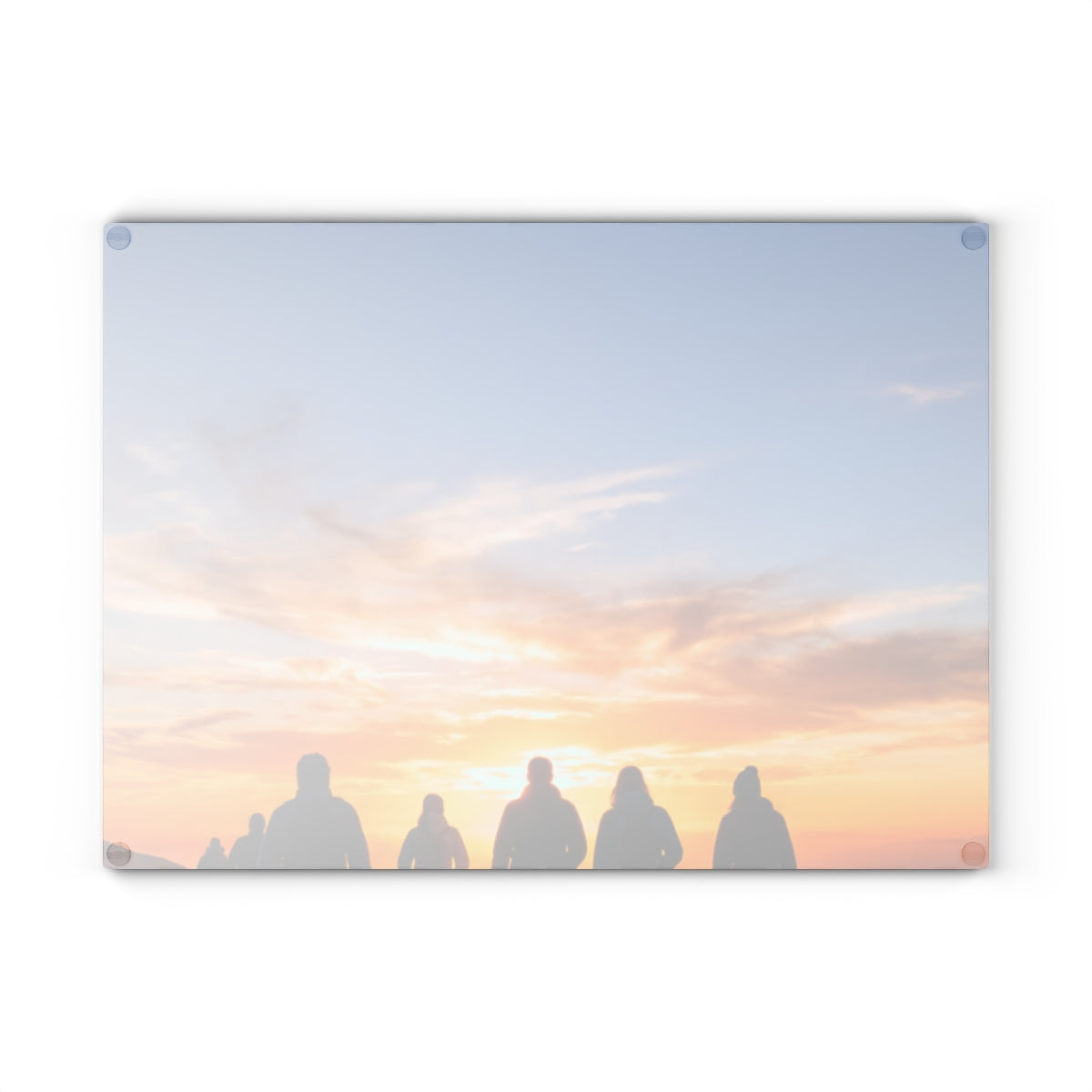 Glass Cutting Board - Sunset Trails Prep
