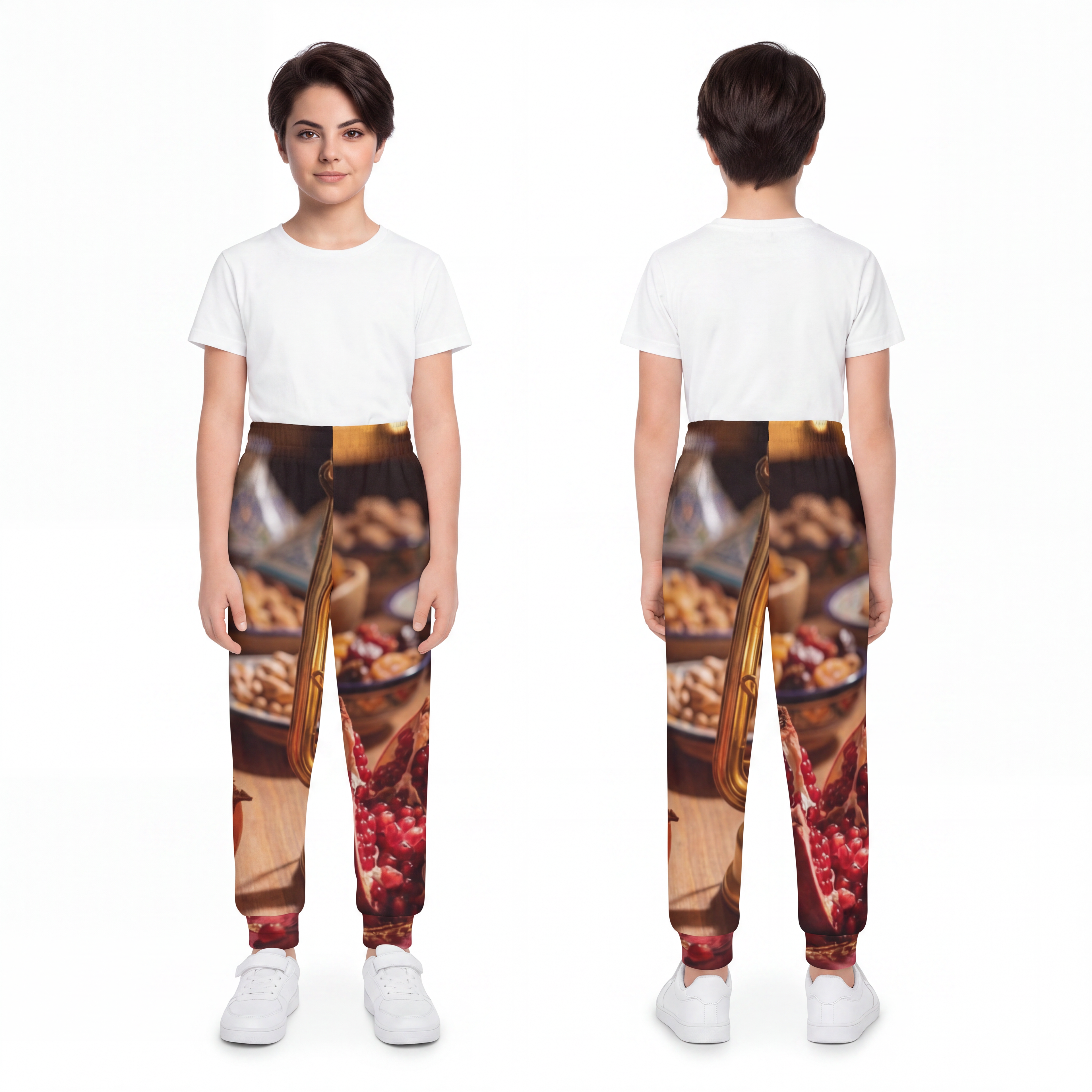 Youth Joggers - Crimson Harvest Lantern - Moody Evening... |...