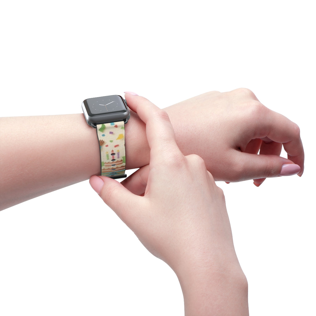 Apple Watch Band - Papercut Celebration Joy Party Art |...