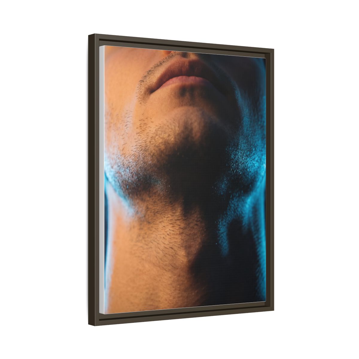 Framed Matte Canvas - Neon Noir