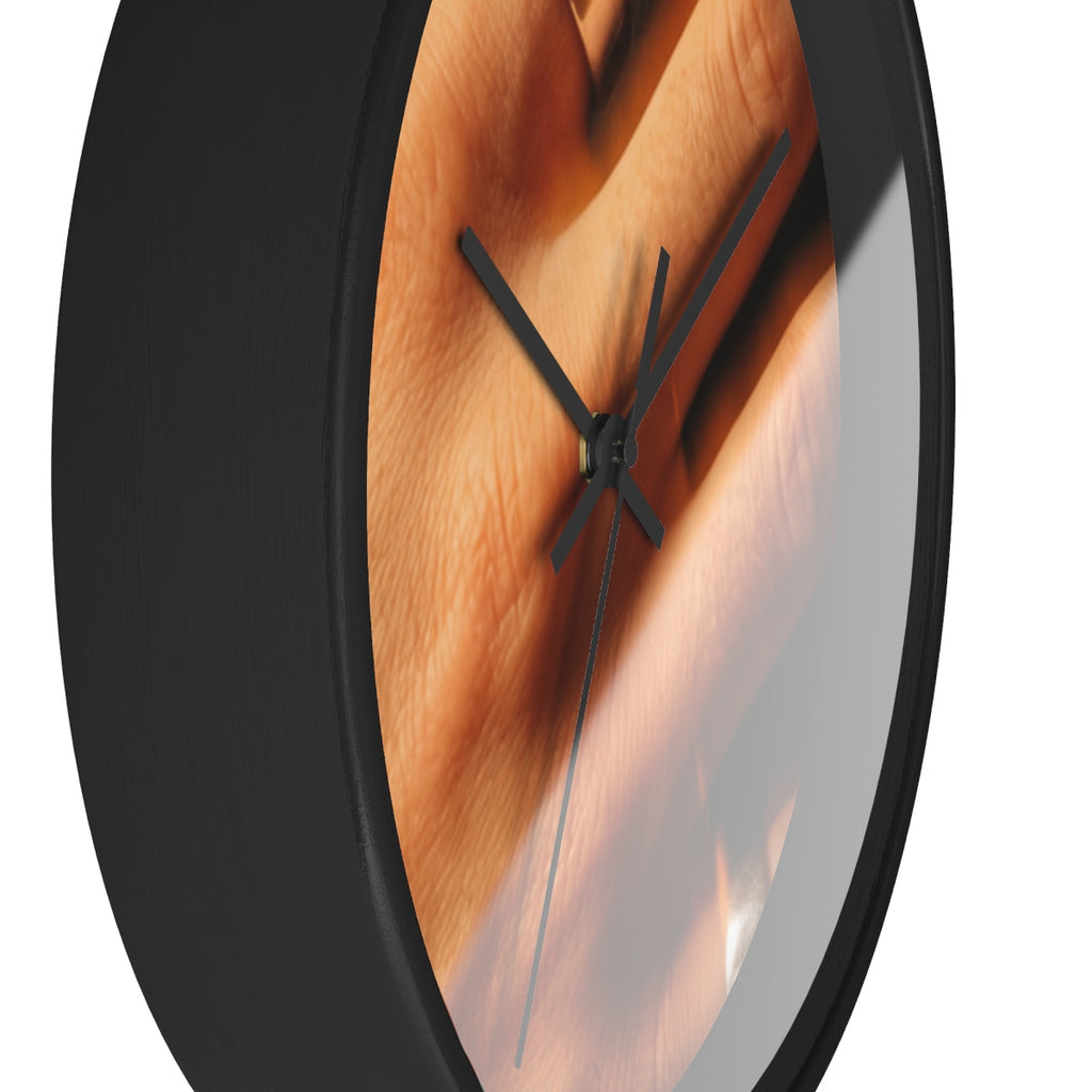 Wall Clock - Amber Pulse | Echovira Gallery