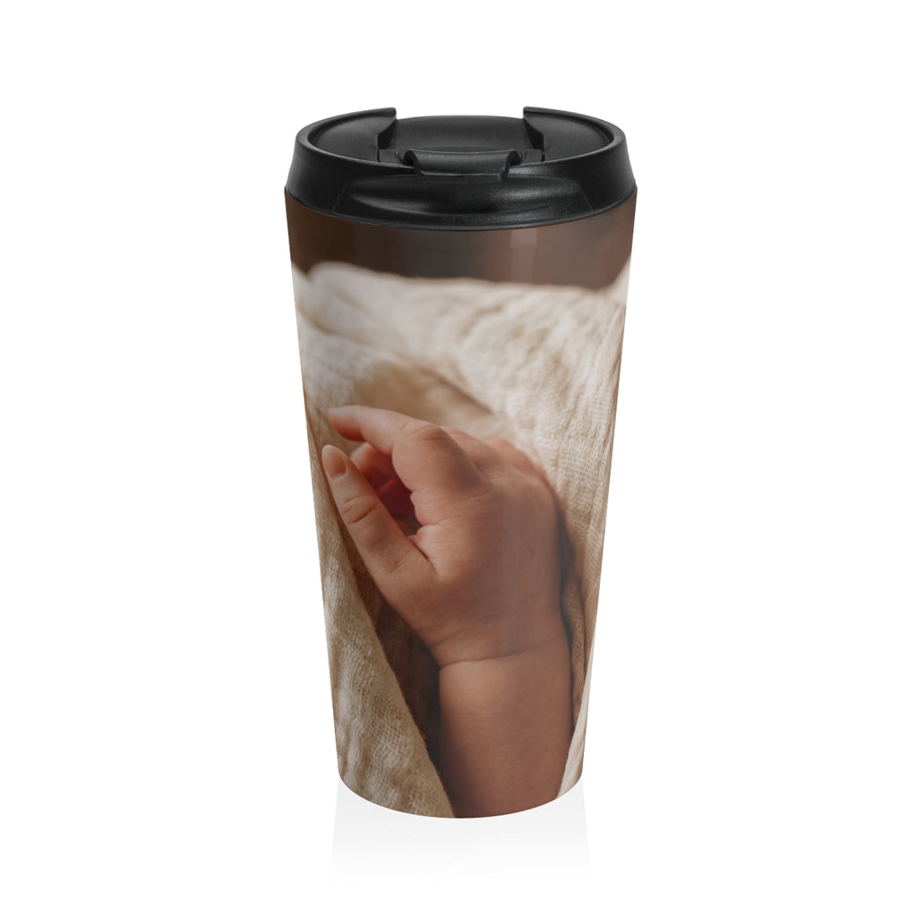 Travel Mug - Soft Cream Minimalist