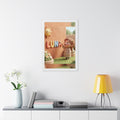 Framed Vertical Poster - Luna Sunshine Glow — White (11×14...