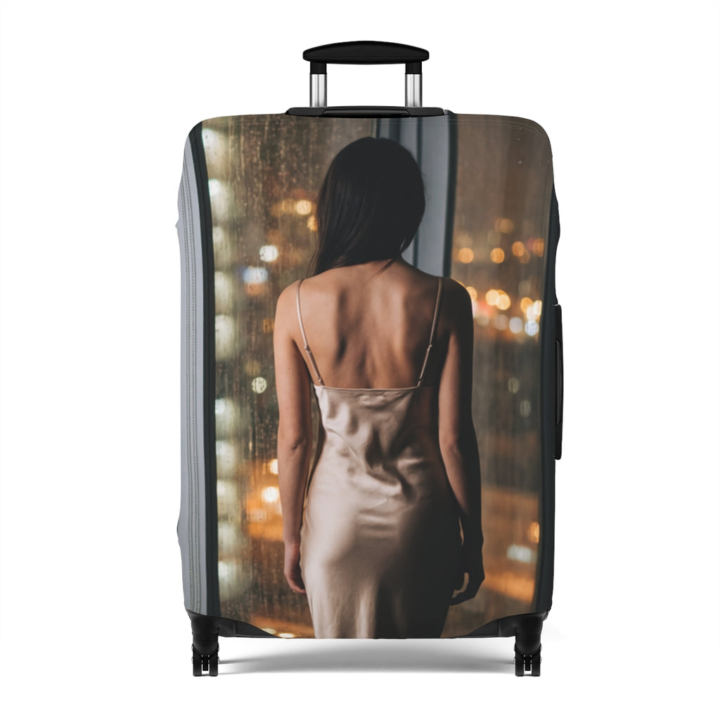 Luggage Cover - City Lights Glow