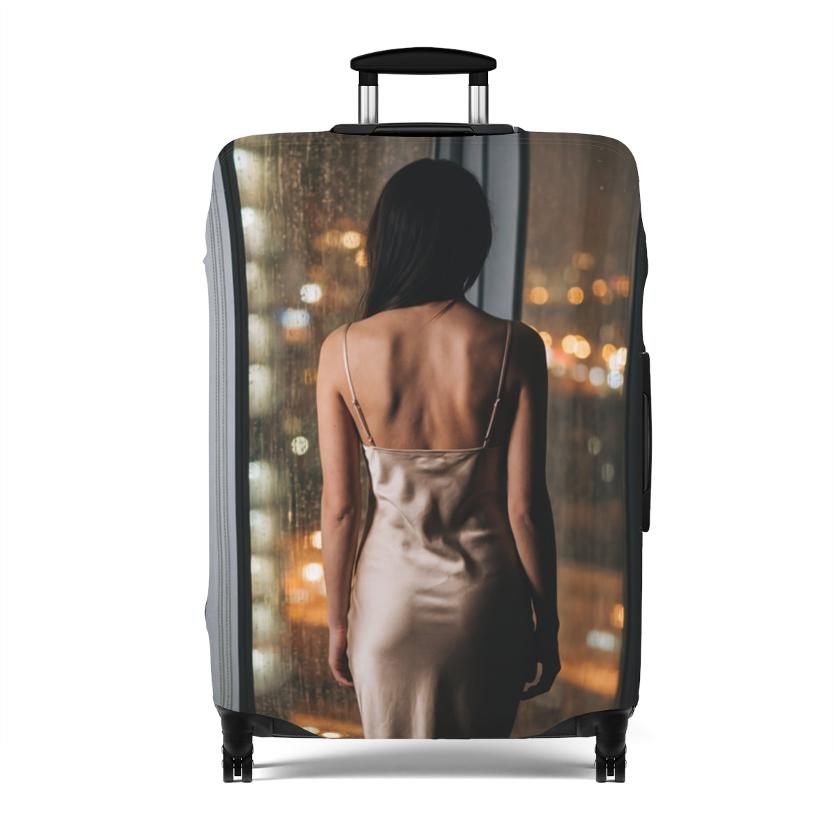 Luggage Cover - City Lights Glow