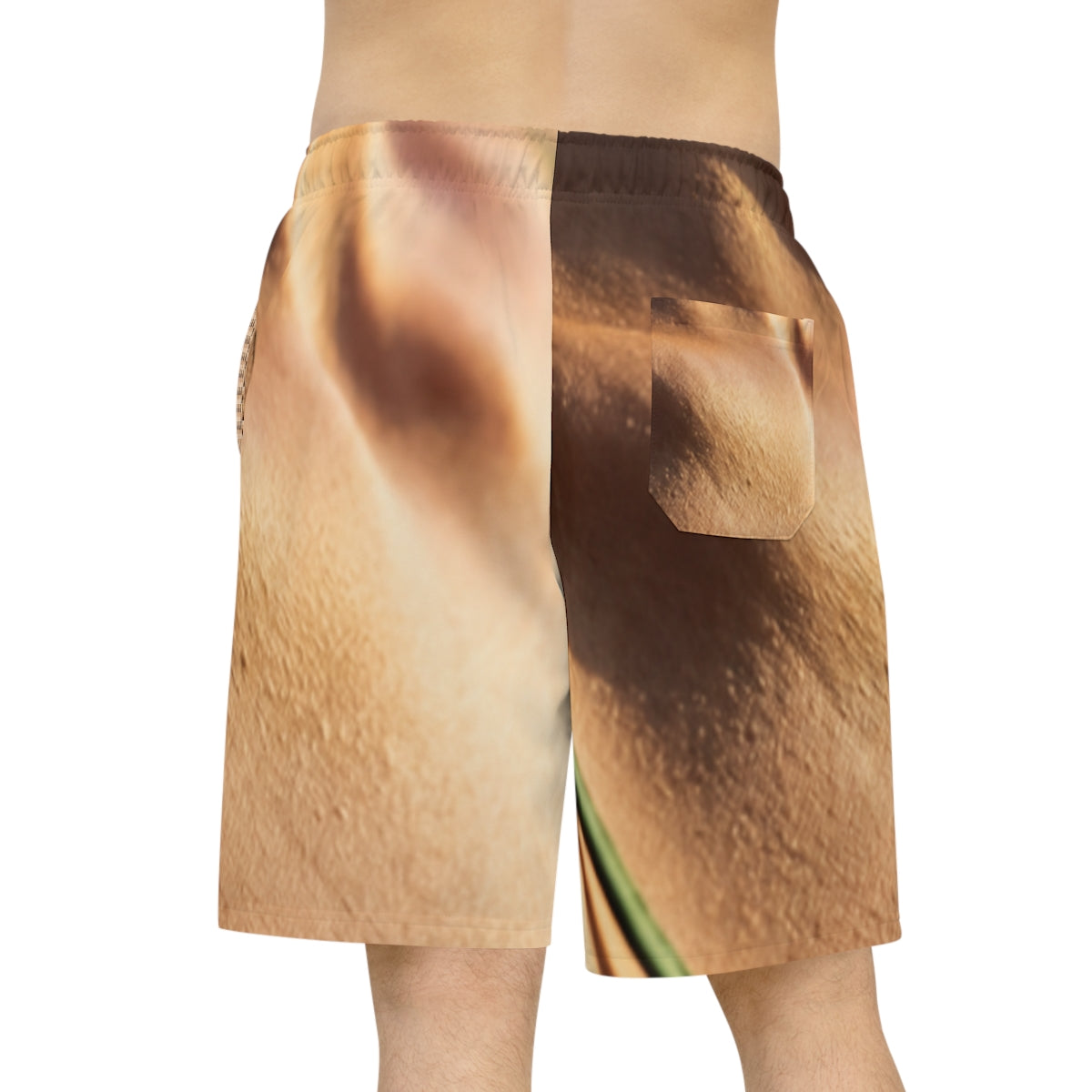 Men's Athletic Long Shorts - Sunset Silk active | Echovira...