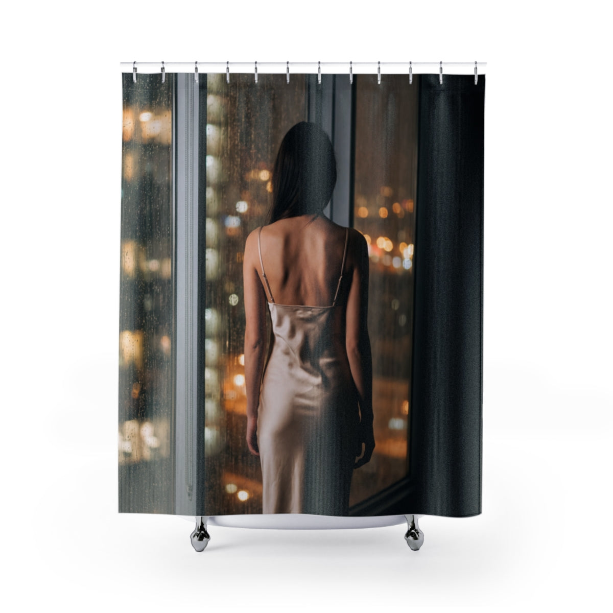 Shower Curtain - Moody Bathroom Vibe