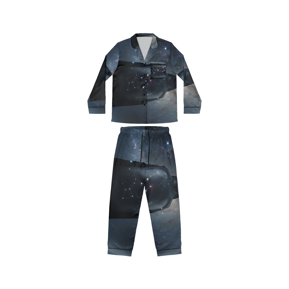 Women's Satin Pajamas Orion Constellation