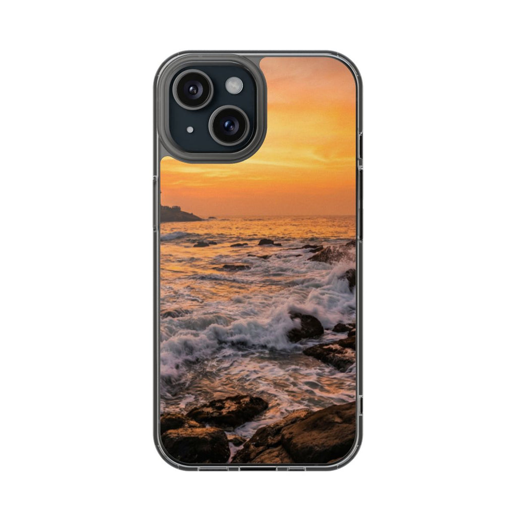 Clear Impact-Resistant Cases - Clear Phone Case - Golden...